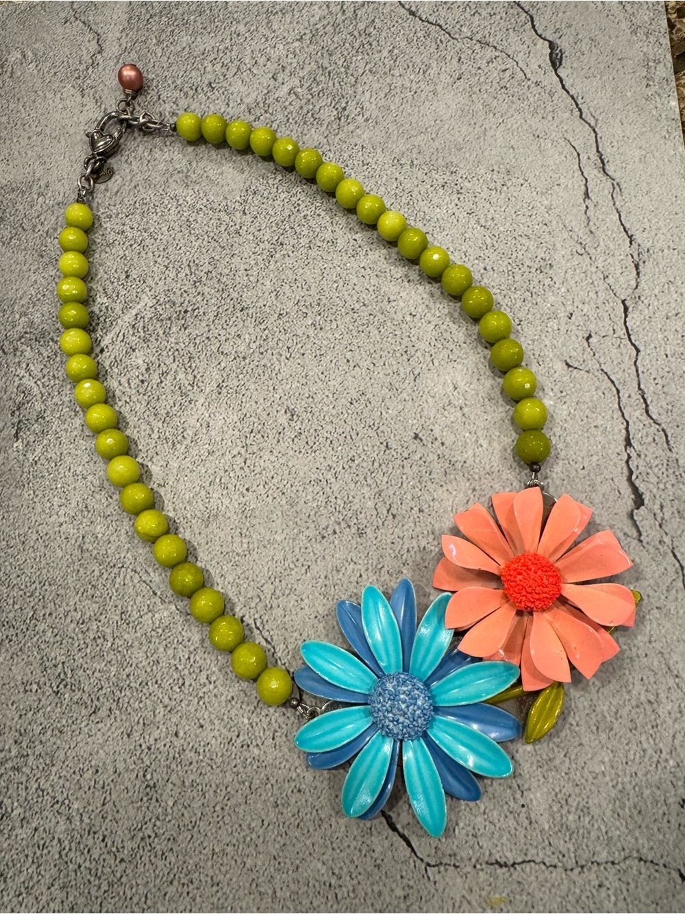 Bel Monili Retro Blooms Necklace